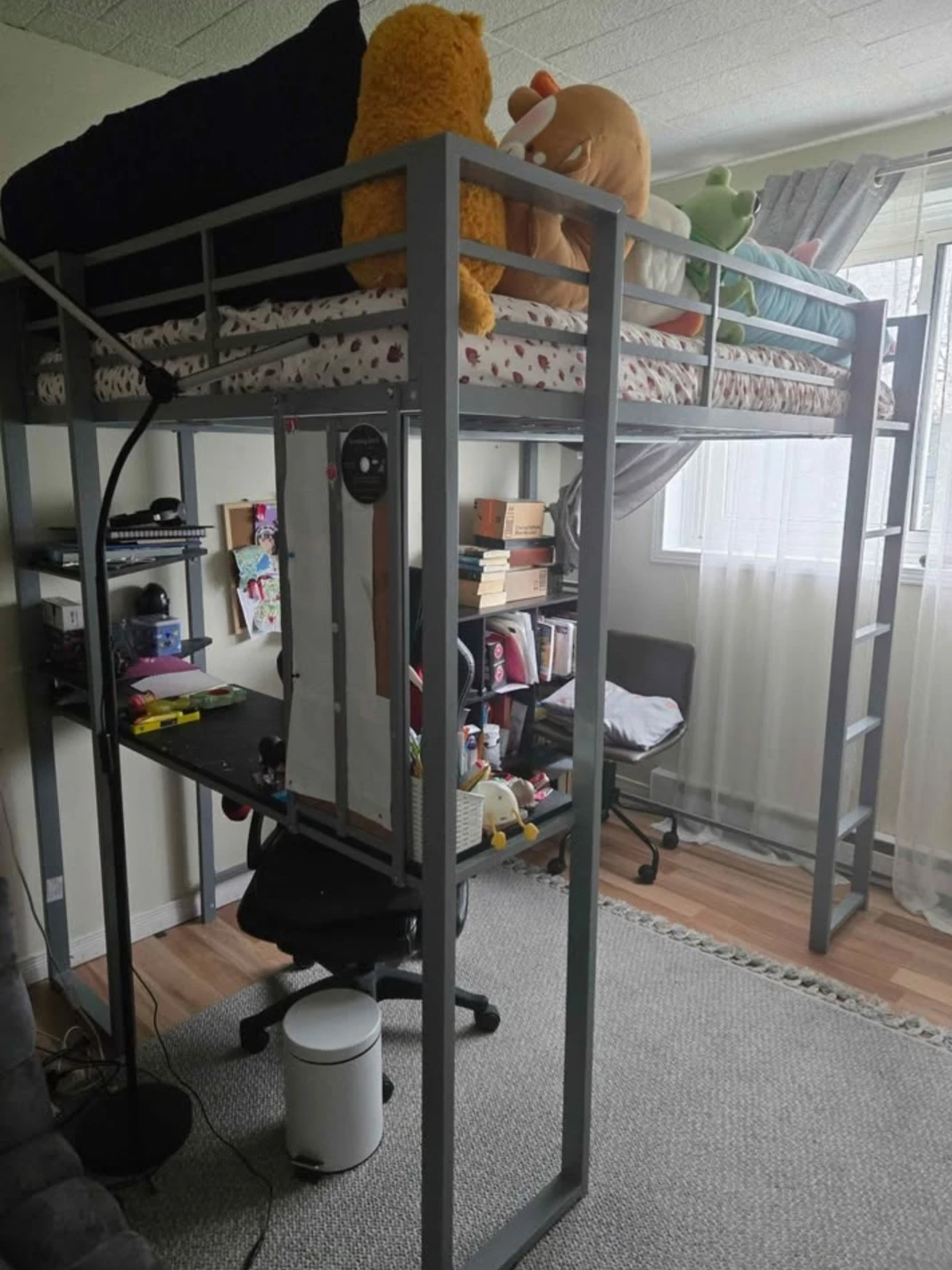 Loft Bed with Desk - photo 2