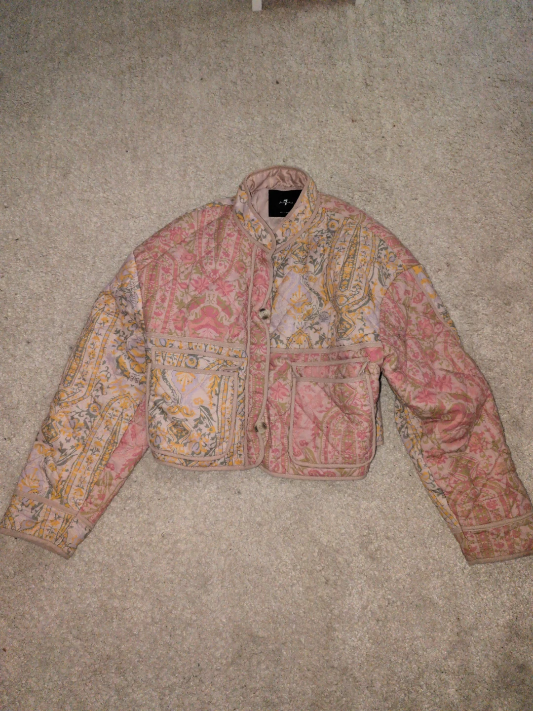 Quilted Cropped Jacket