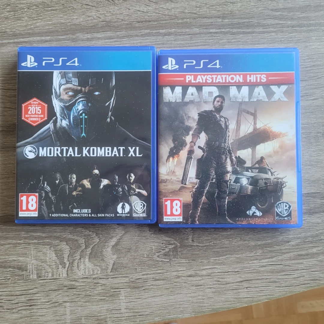 PS4 Games: Mortal Kombat XL & Mad Max