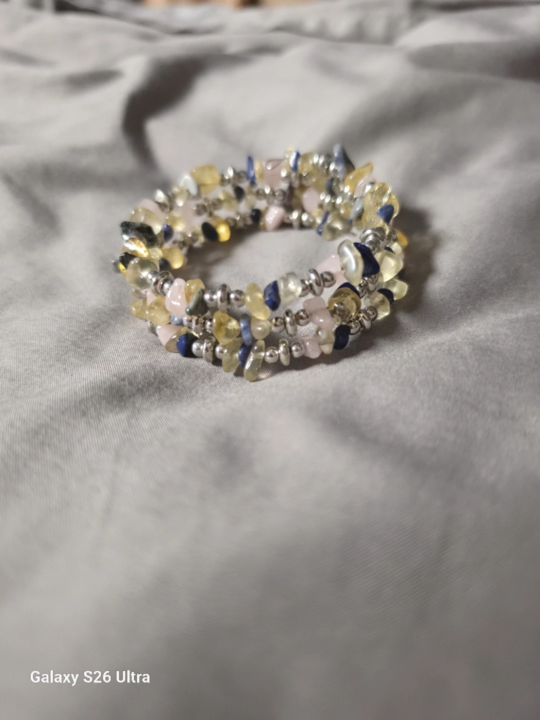 Multi-Strand Gemstone Bracelet