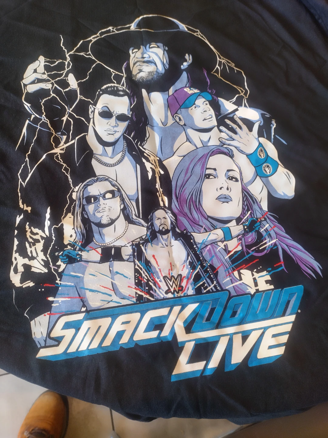 WWE Smackdown Live 20th Anniversary Slam Crate T-Shirt 2XL