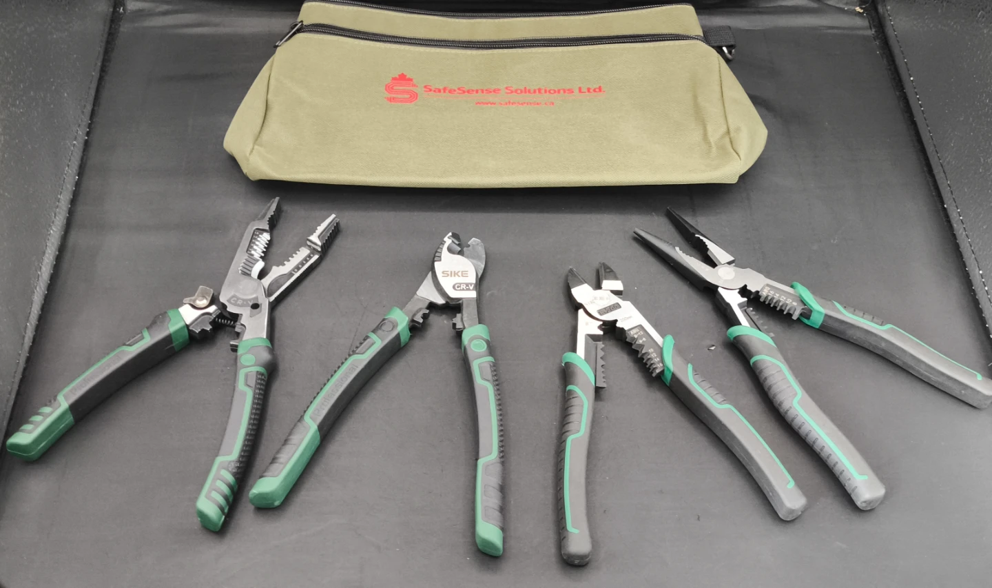 SIKE Wire Stripper Pliers Set with Pouch - photo 2