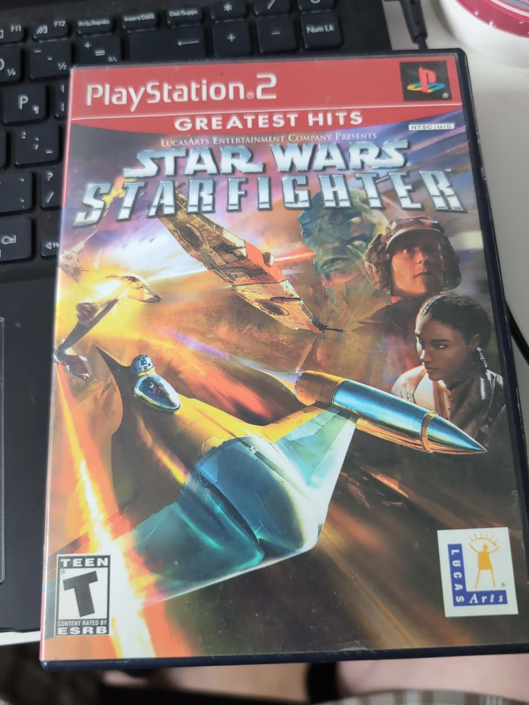 PlayStation 2 Star Wars Starfighter Video Game