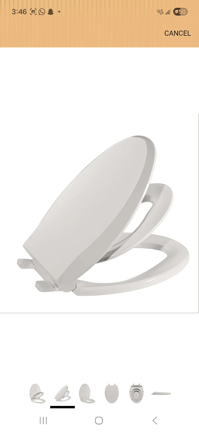 White Toilet Seat with Built-in Toddler Seat - photo 2