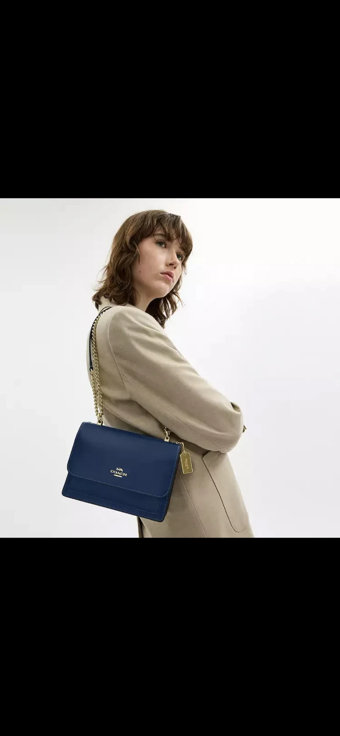 Coach Shoulder Bag - Blue ⚽ - photo 2