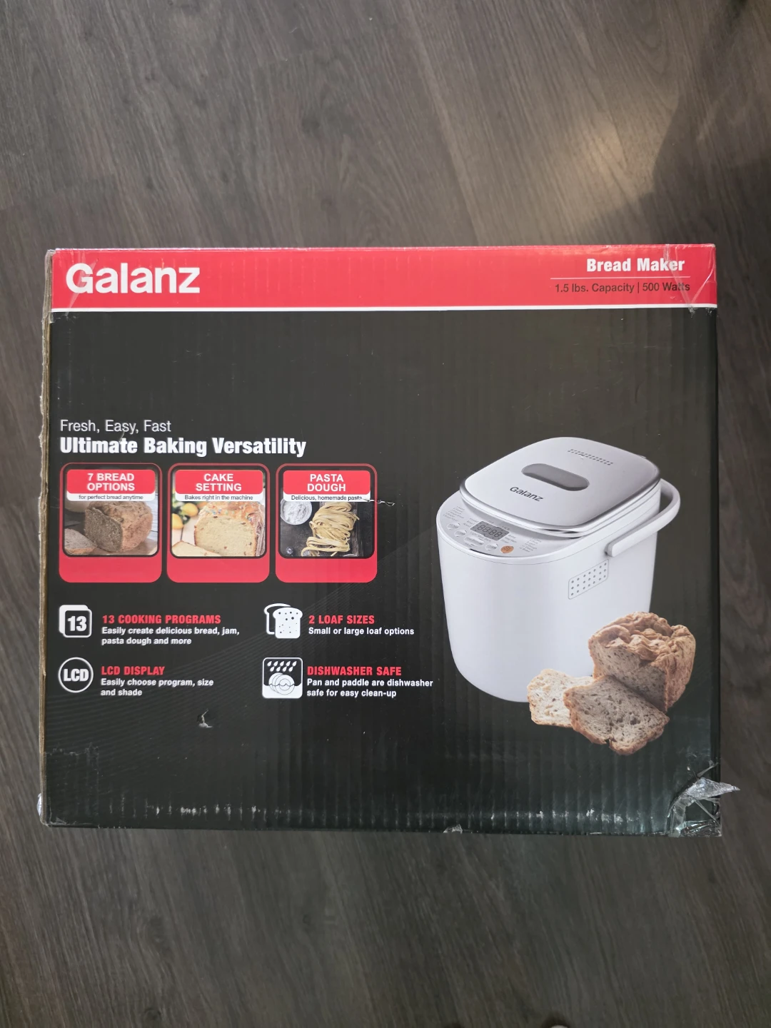 Brand new never opened Galanz 1.5 lbs. Bread Maker