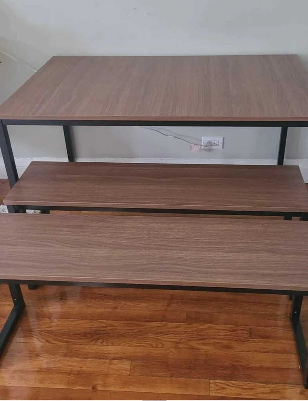 Dining Table and 2 benches
