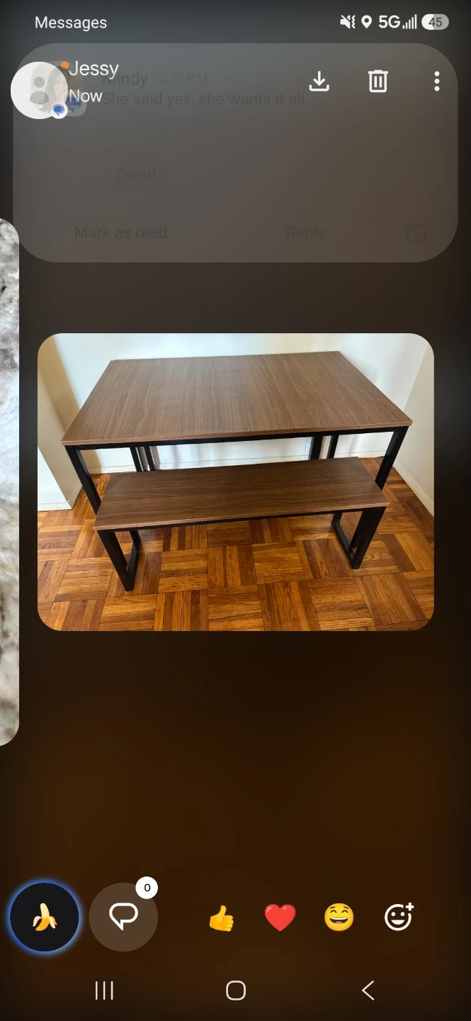 Dining Table and 2 benches - photo 4