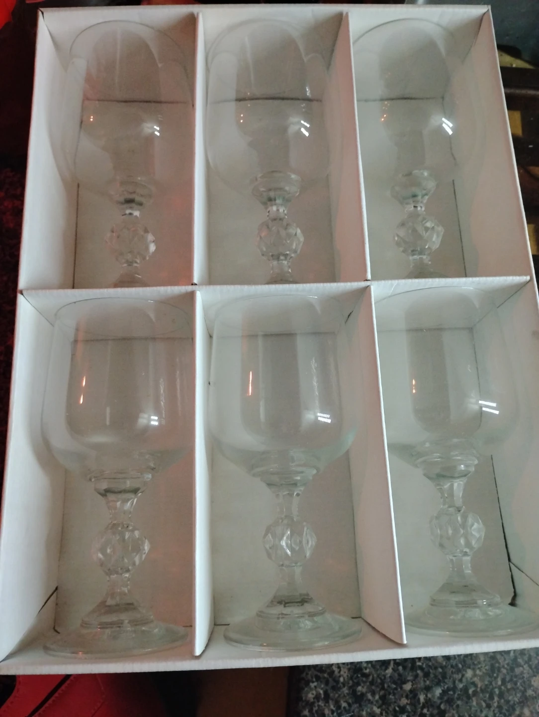 Vania Set of 6 Red Wine Glasses - photo 5