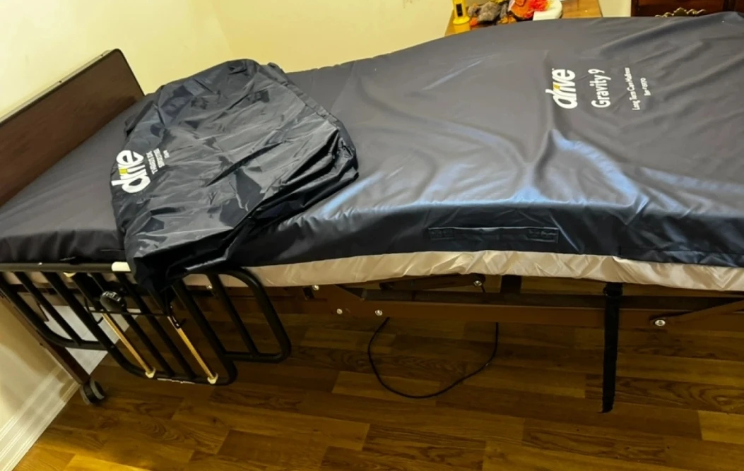 Drive Medical Electric Hospital Bed Frame with Mattress - photo 2