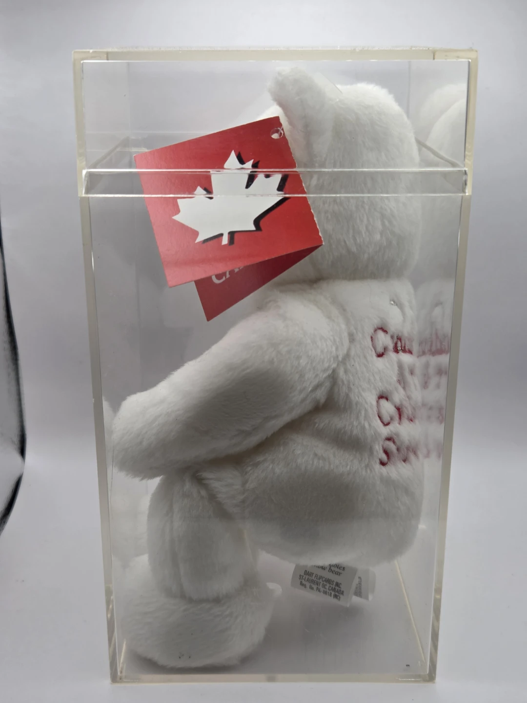 Ty Beanie Baby "Maple the Bear" (Canada Exclusive) with Case - photo 2