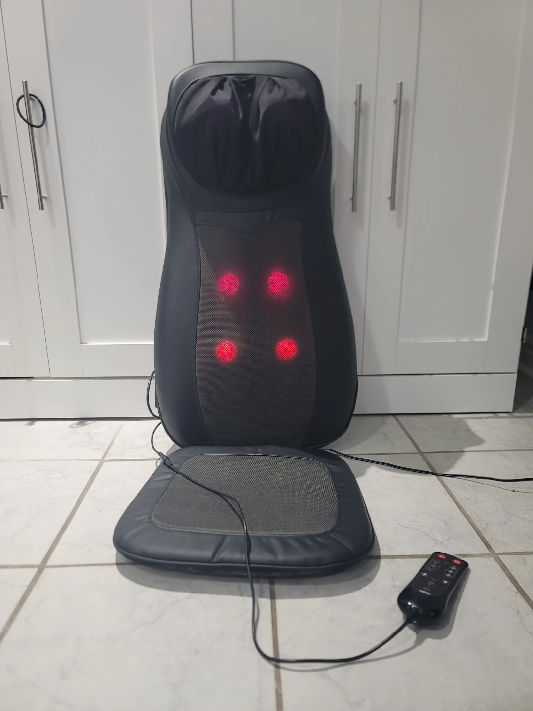 Dr.Ho's Shiatsu Massage Seat Cushion with Heat and Remote