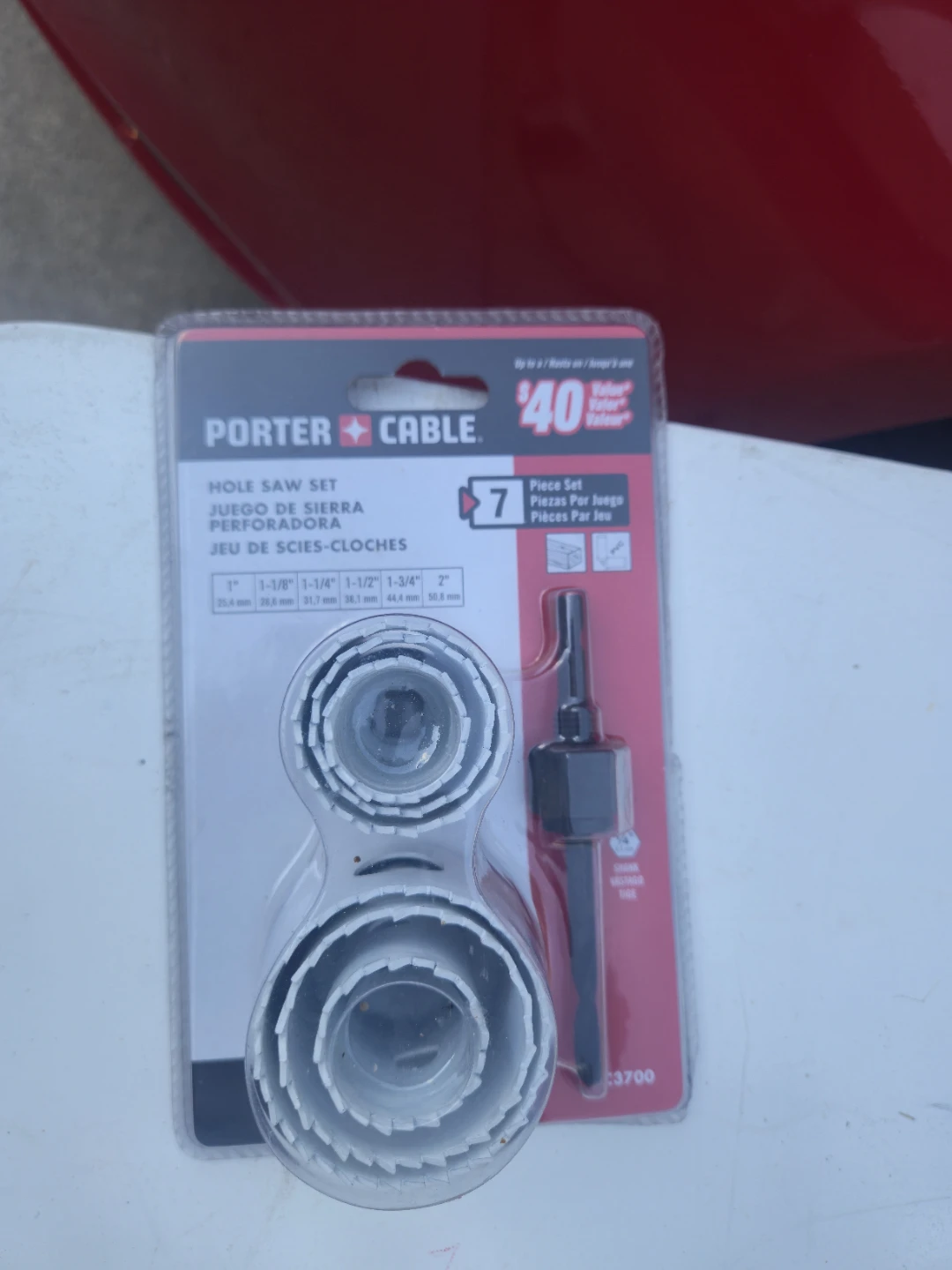 Porter-Cable 7-Piece Hole Saw Set