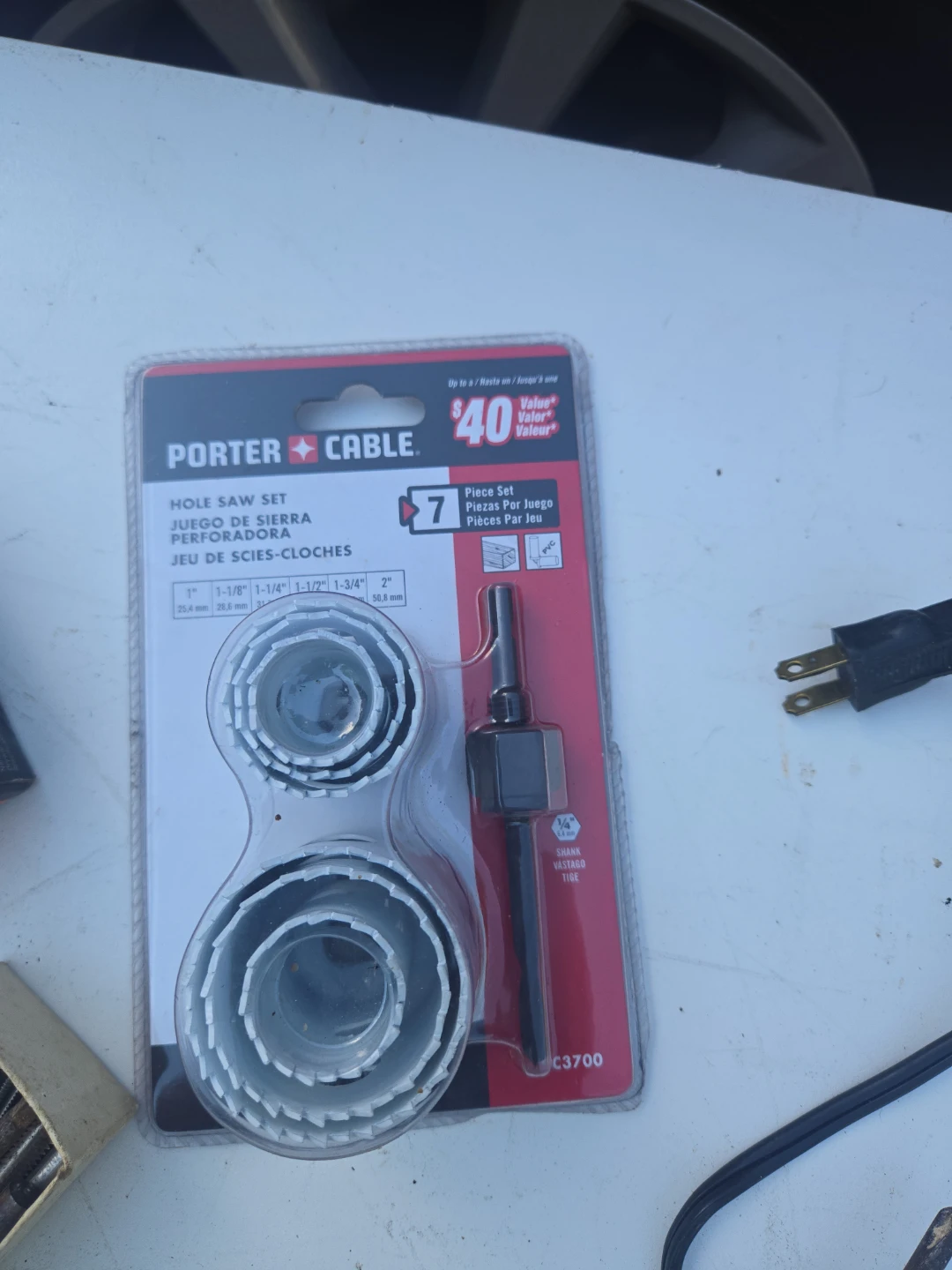 Porter-Cable 7-Piece Hole Saw Set - photo 2