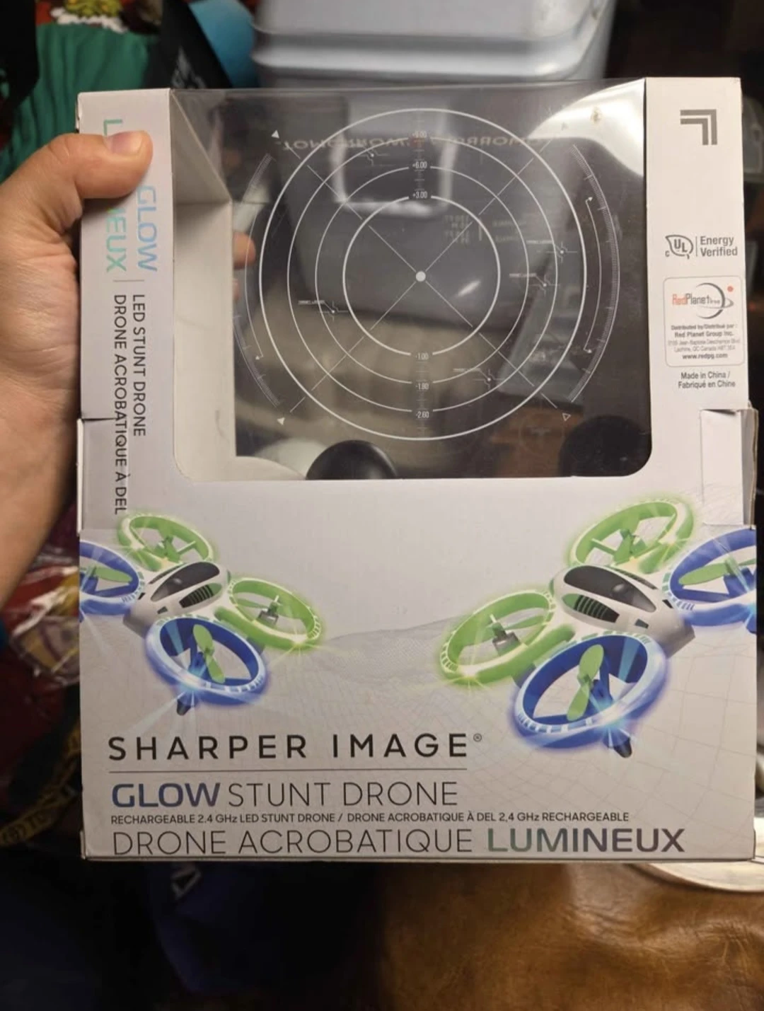 Sharper Image Glow Stunt Drone
