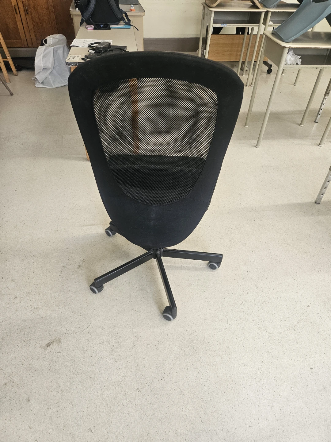Ikea black office chair - photo 2
