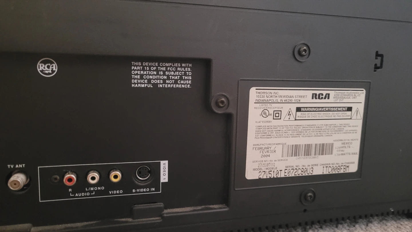 Working 27" CRT television | Needs to go ASAP - photo 2