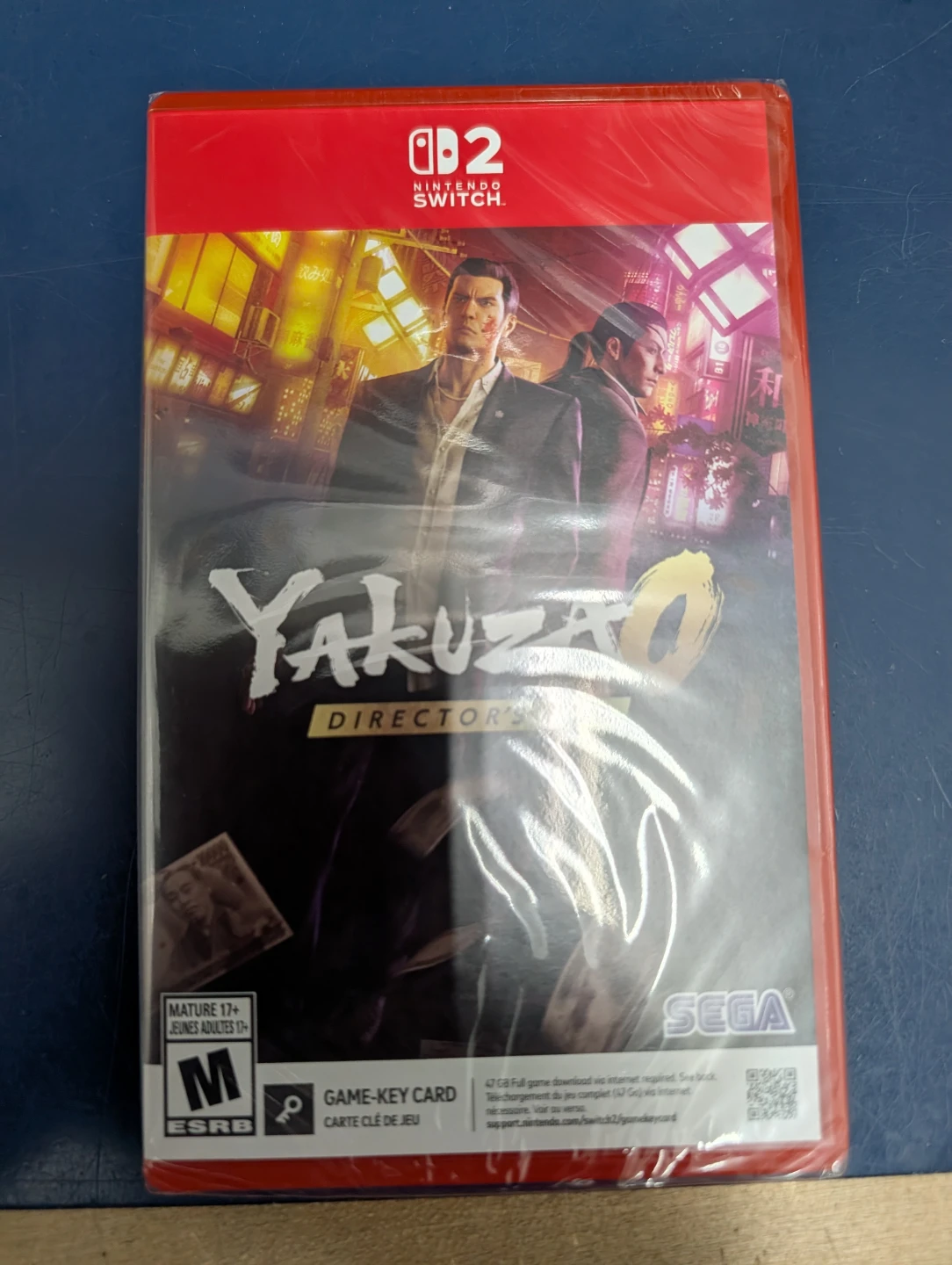 Yakuza 0 Director's Cut Nintendo Switch Game-Key Card