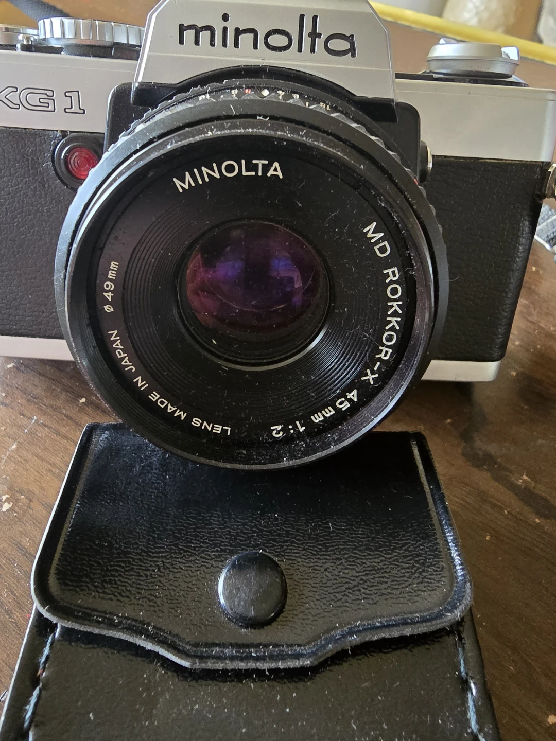 Minolta XG-1 35mm Film Camera - photo 2