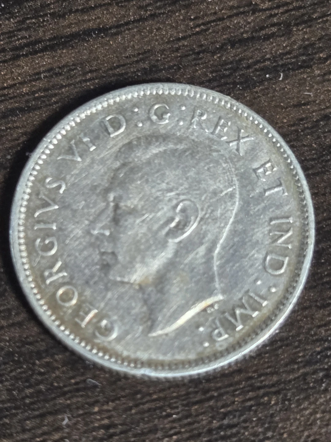 1937 Canada 25 Cents Coin