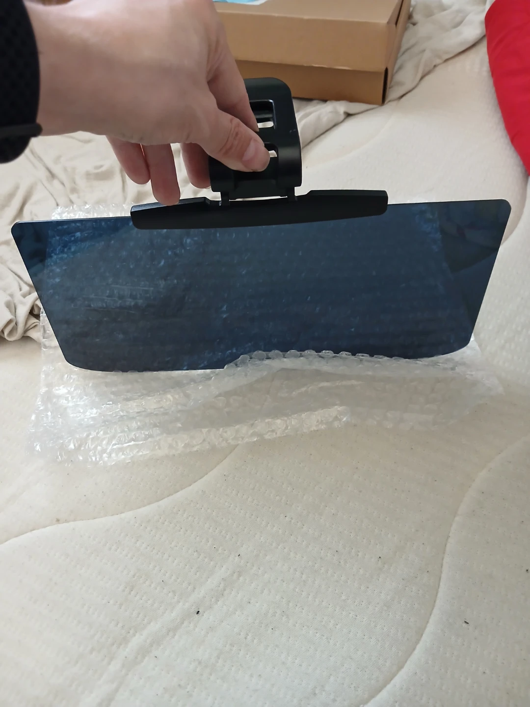 Universal Acrylic Polarized Anti-Glare Car Sun Visor Extender - photo 5