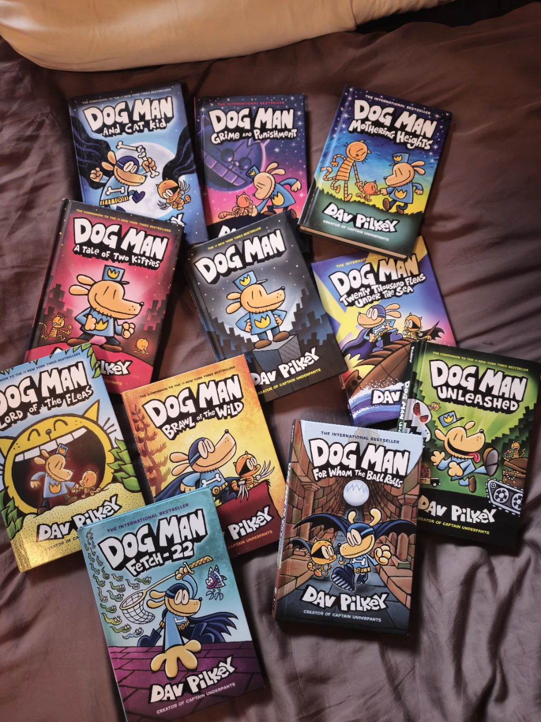 Dog Man 11-Book Collection by Dav Pilkey