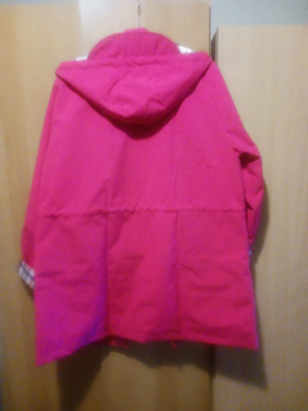 Pink Plaid Lined Jacket - photo 2