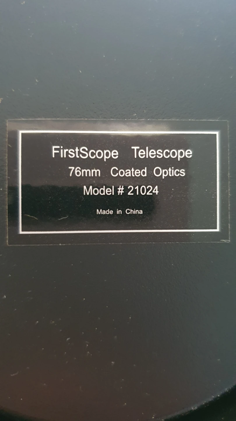 Celestron FirstScope Telescope Model # 21024 - photo 2