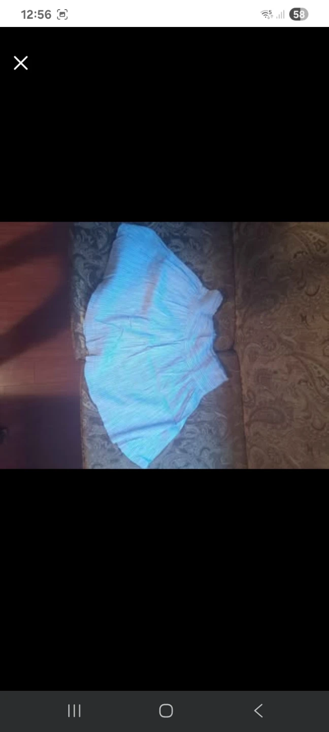 Blue Flowy Skirt - photo 2