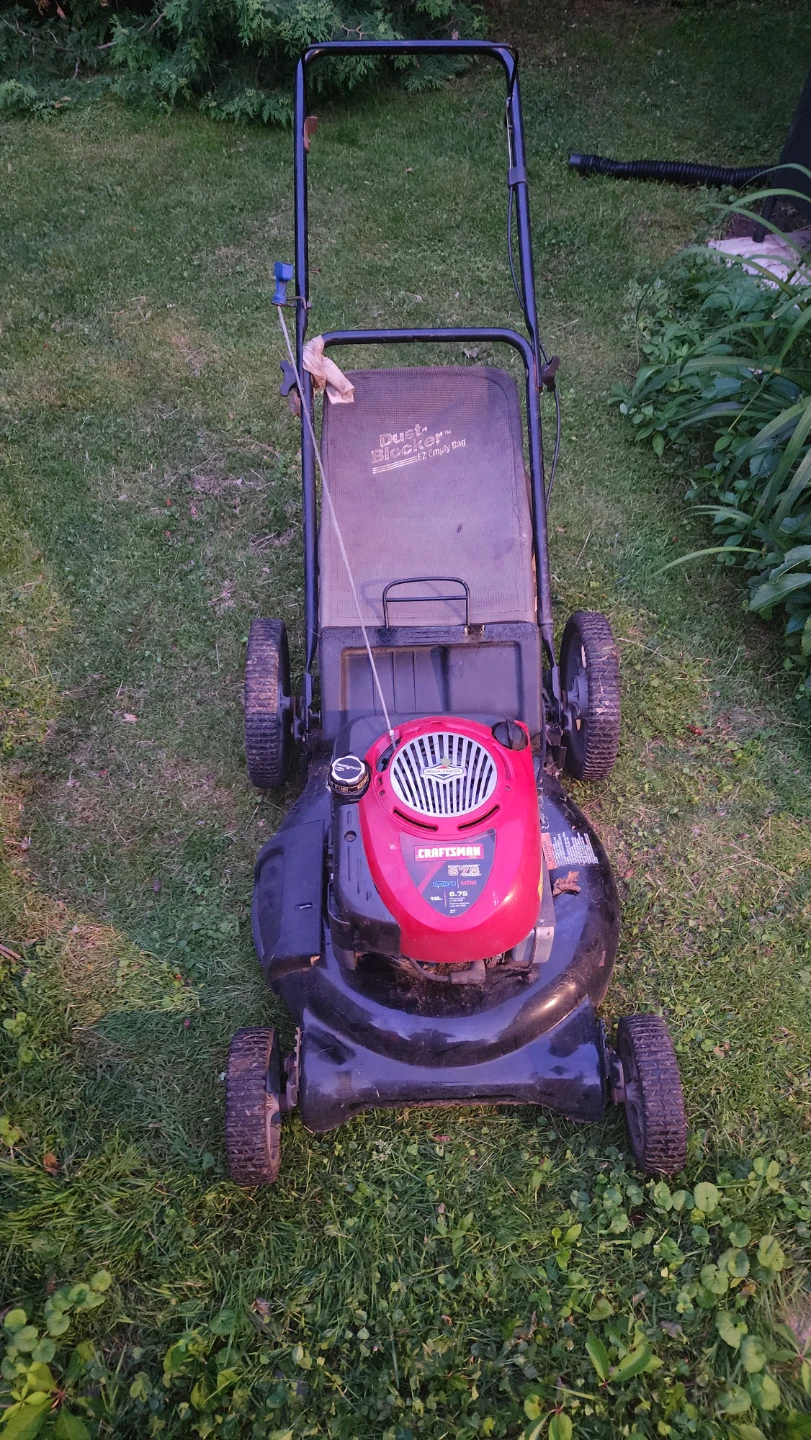 Craftsman 6.75 gas lawnmower maintenance required