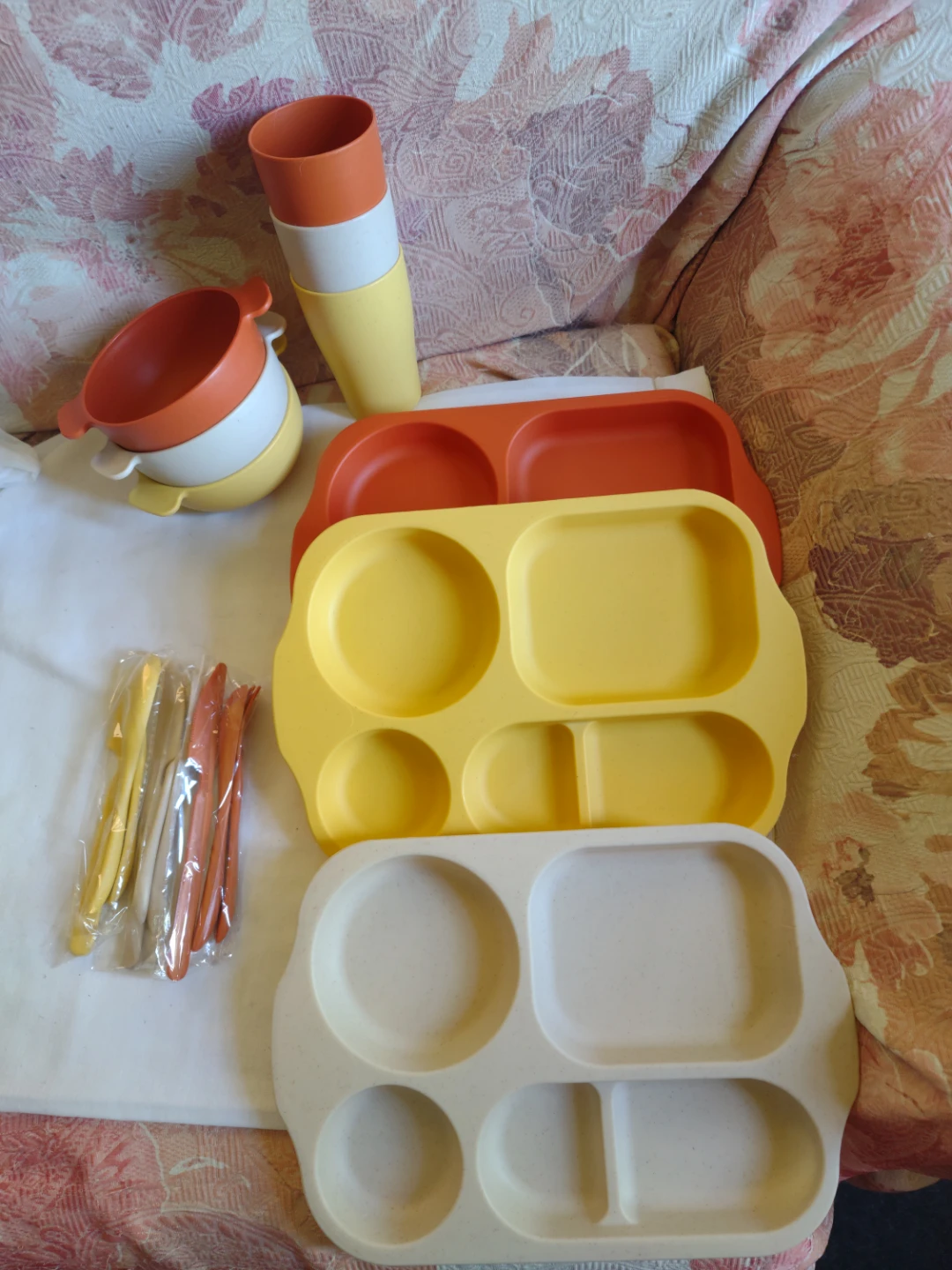 Tray set