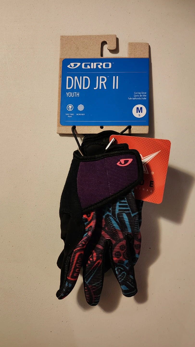 Giro DND Jr II Youth Cycling Gloves - Size M ⚽
