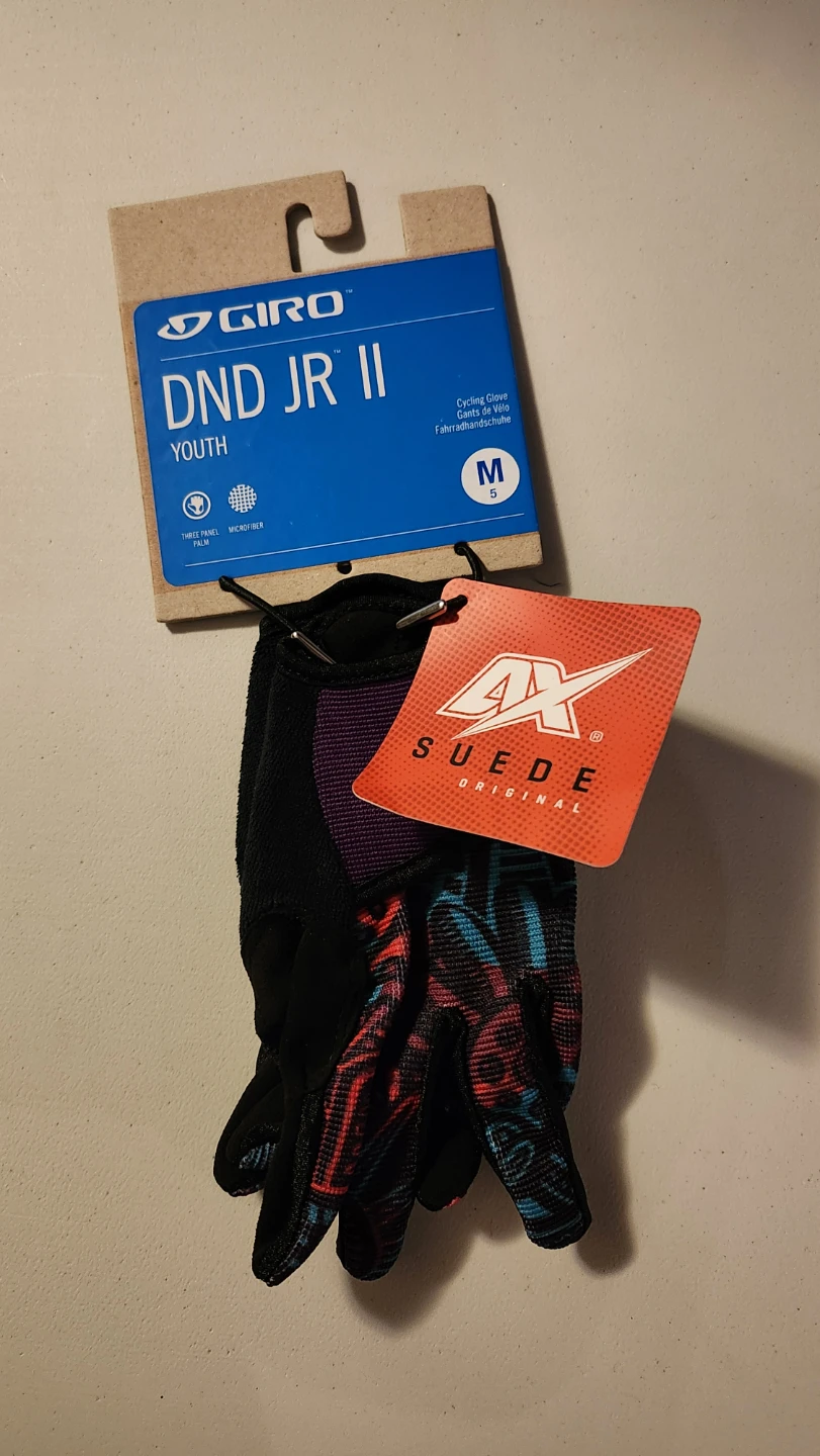 Giro DND Jr II Youth Cycling Gloves - Size M ⚽ - photo 2