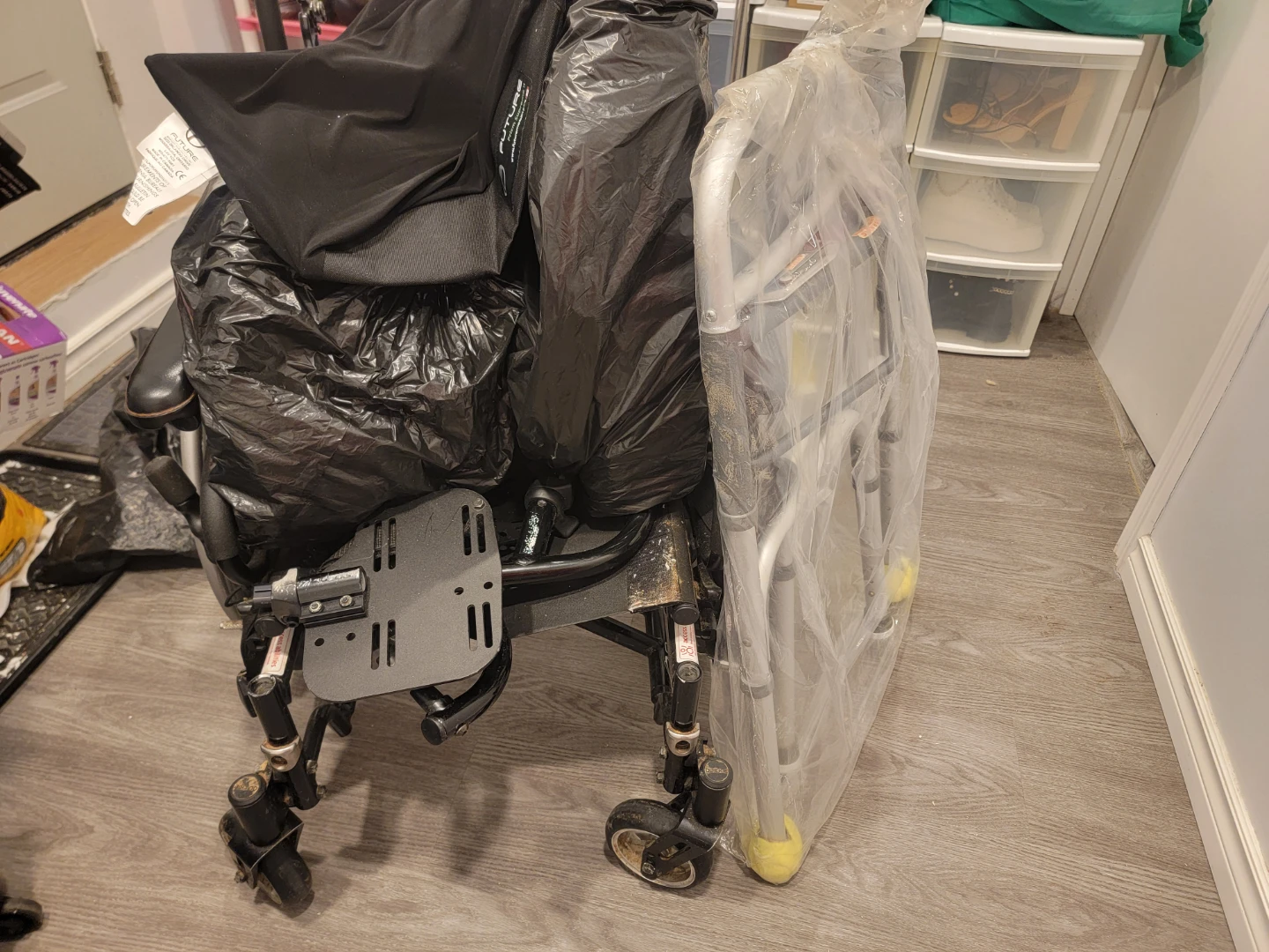 Folding Walker & wheel chair