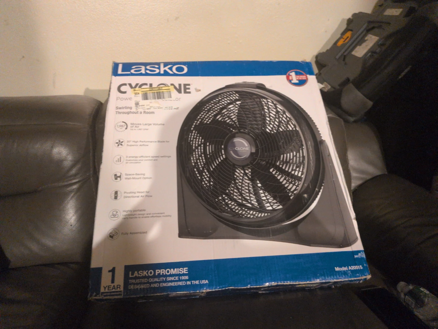 Lasko Cyclone Powerful Air Circulator Fan - photo 3