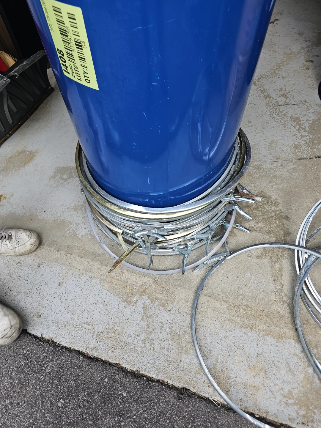 55 Gallon Food Grade Metal Commercial Barrels - photo 2