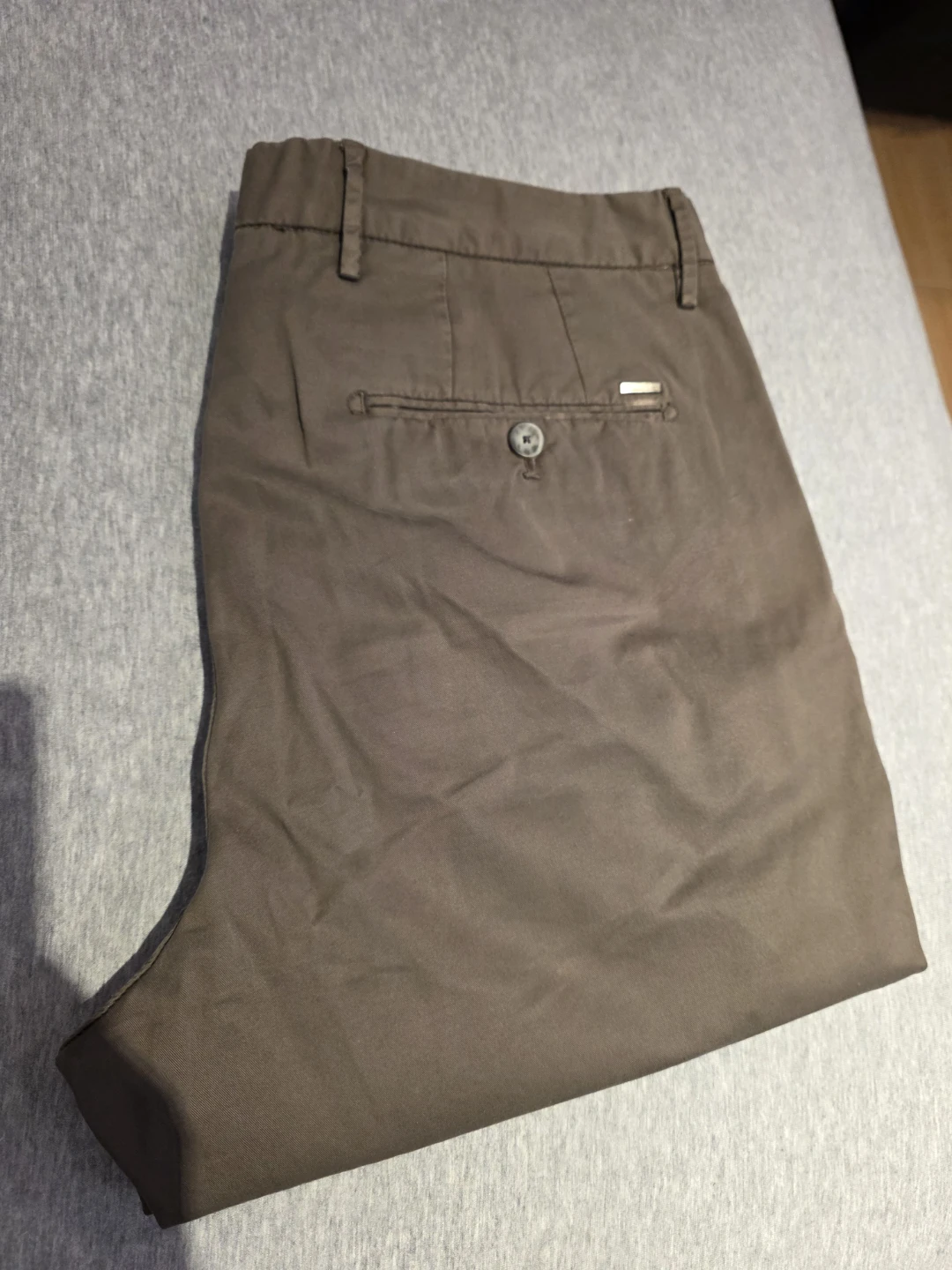 Men's Chinos Army Green - Massimo Dutti