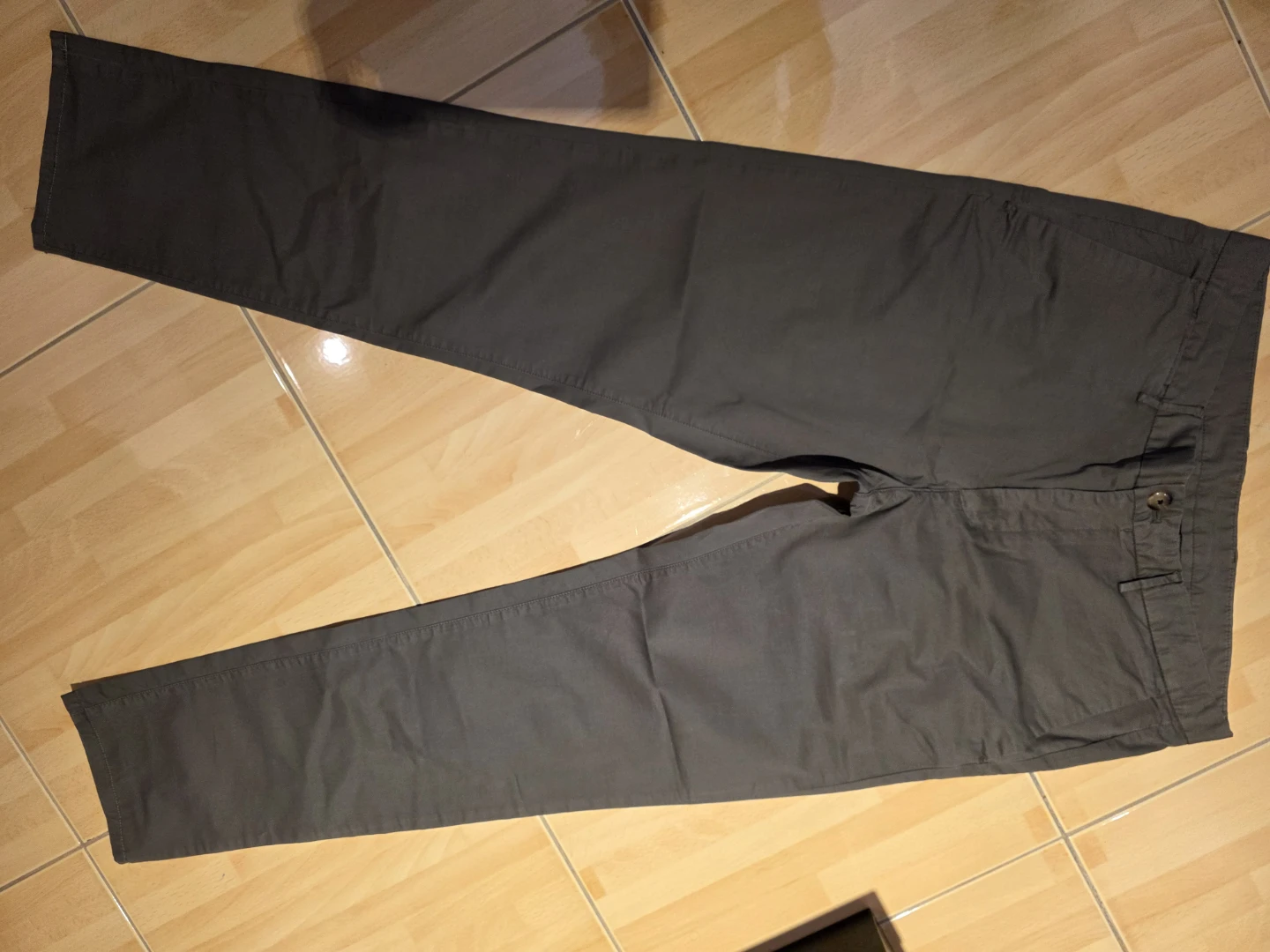 Men's Chinos Army Green - Massimo Dutti - photo 2