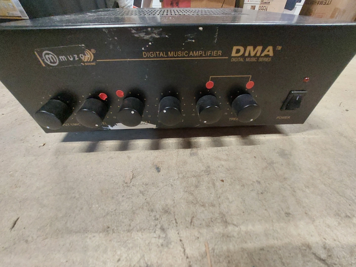 Paso DMA2120 Digital Music Amplifier Used