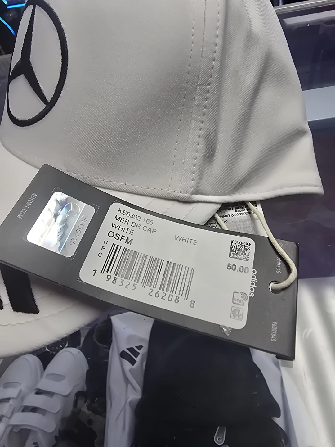 Adidas Mercedes Benz Mer DR Cap OSFM White - photo 3