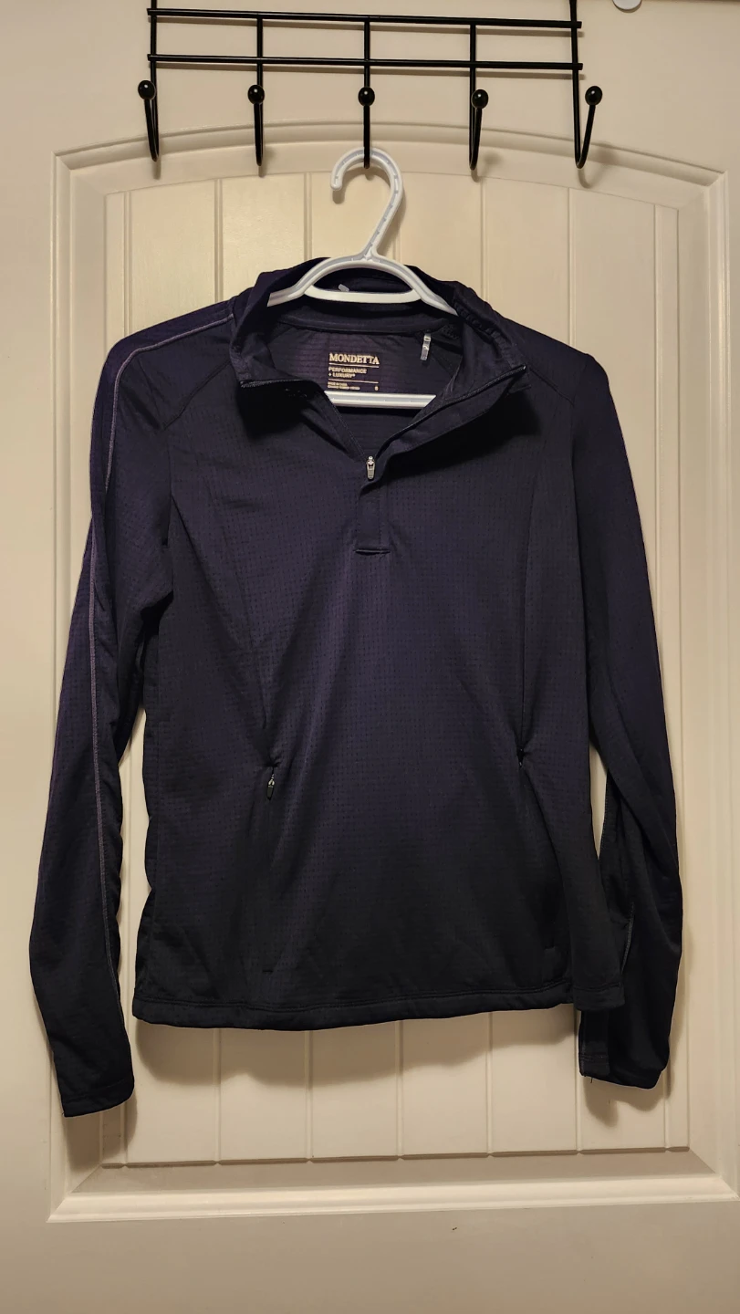 Mondetta Performance + Luxury 1/4 Zip Pullover - Size S - photo 2