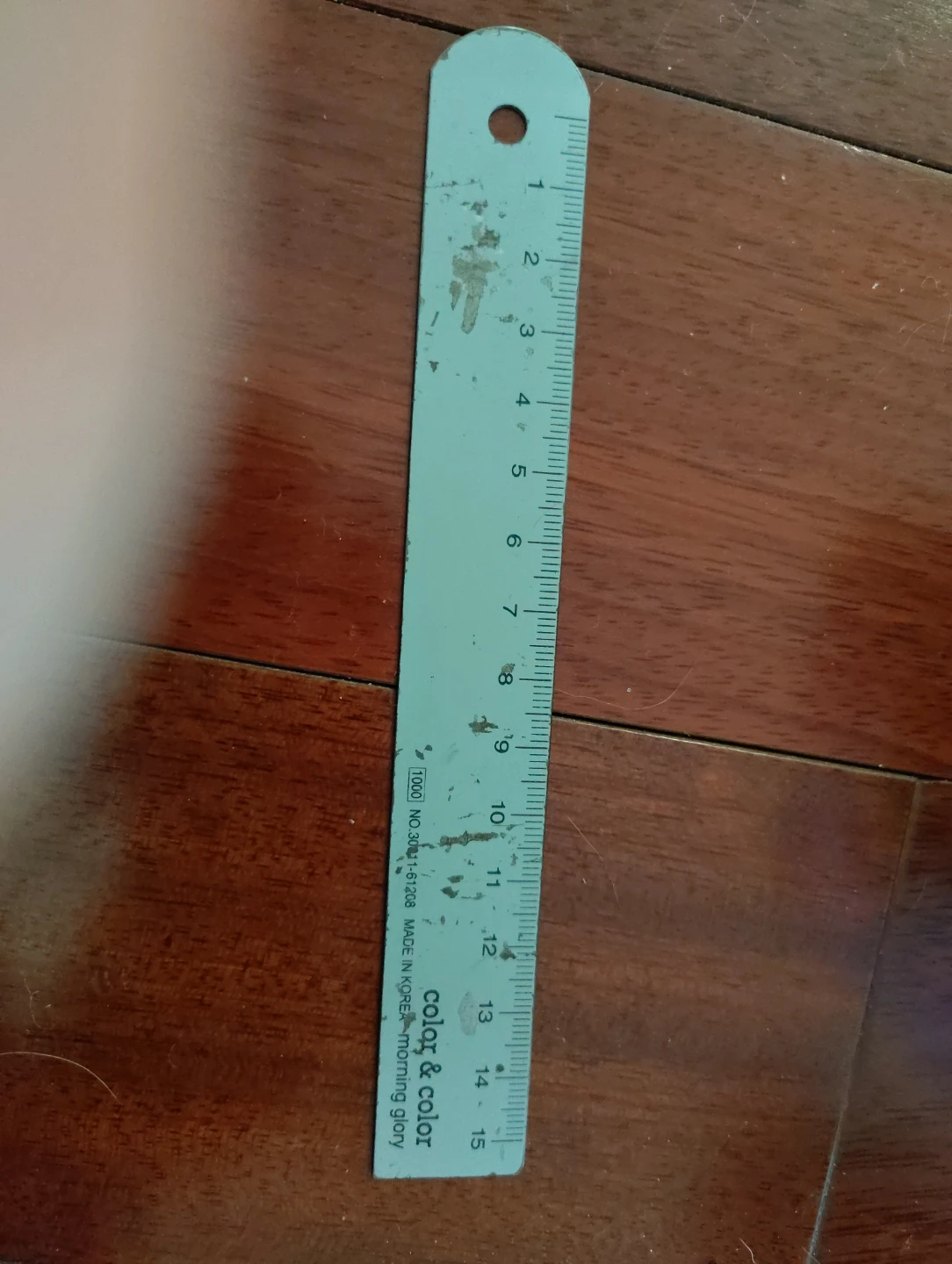 Color & Color Metal Ruler