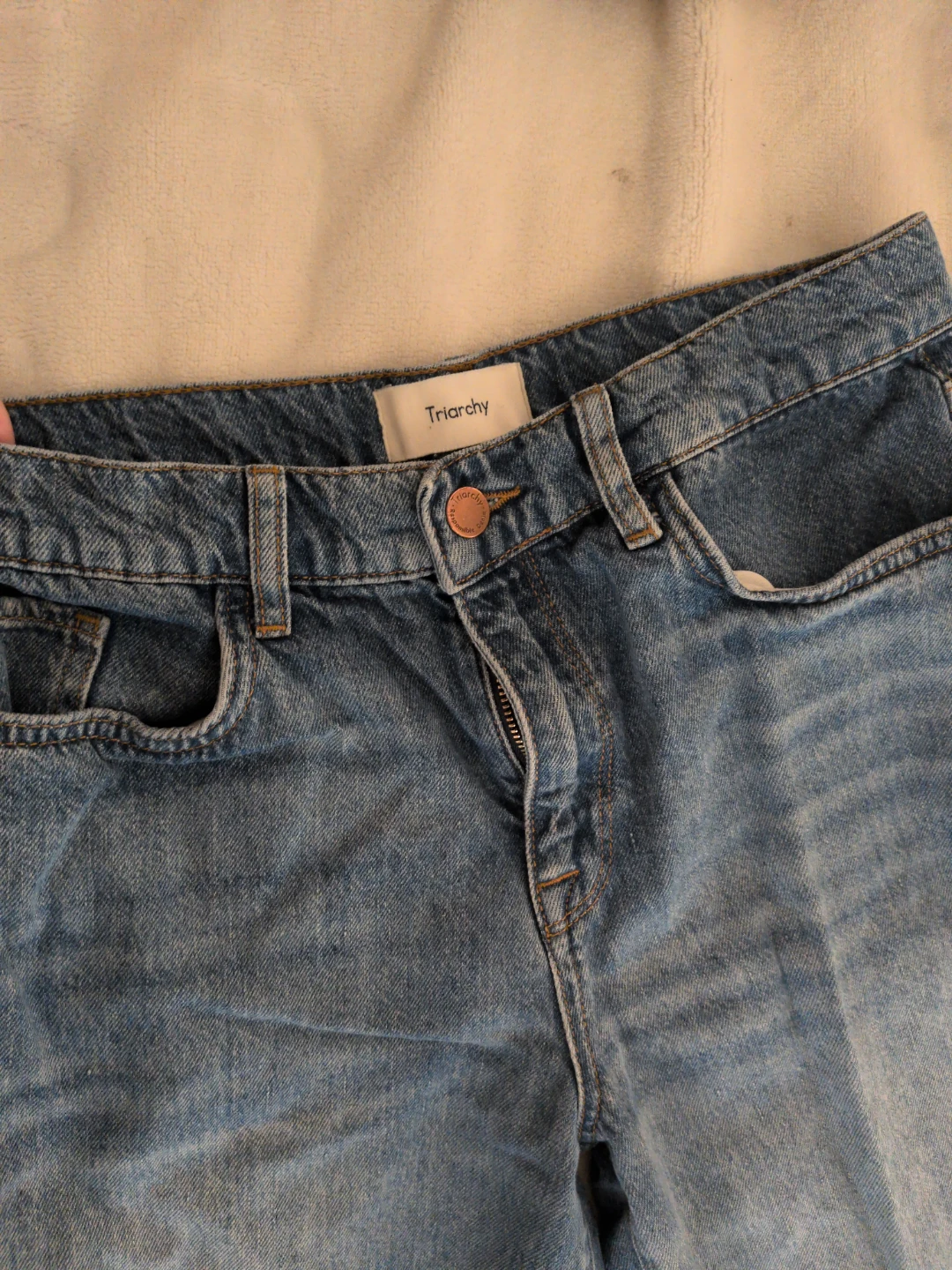Triarchy "The Jean" Relaxed Fit Jeans Size 26 - photo 2