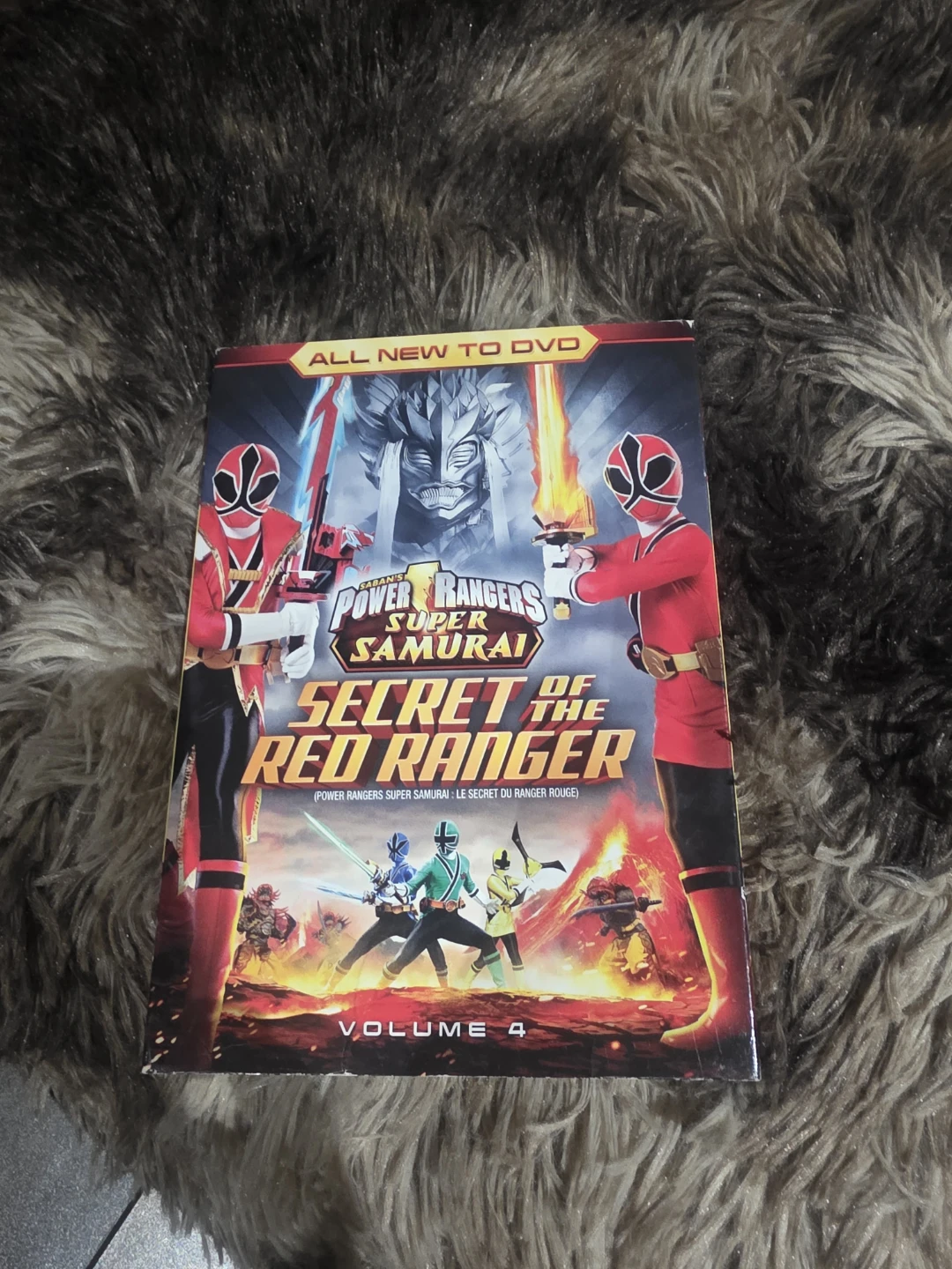 Power Rangers Super Samurai: Secret of the Red Ranger Vol. 4 DVD