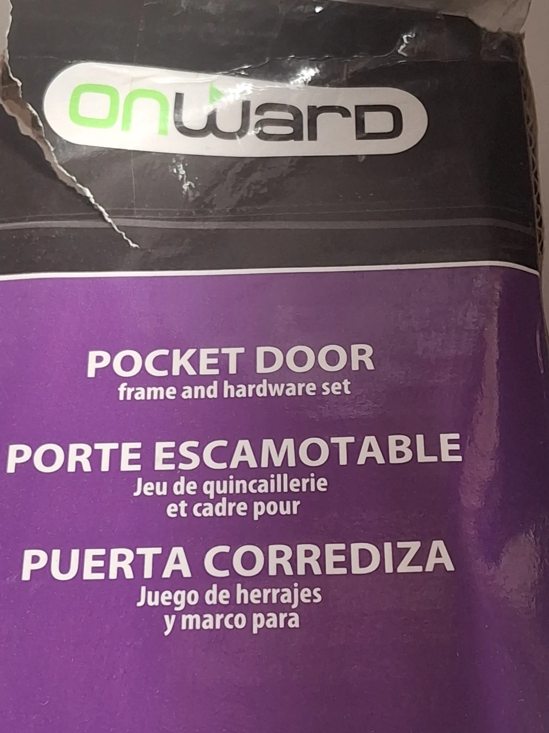 Onward Pocket Door Frame and Hardware Set 36"