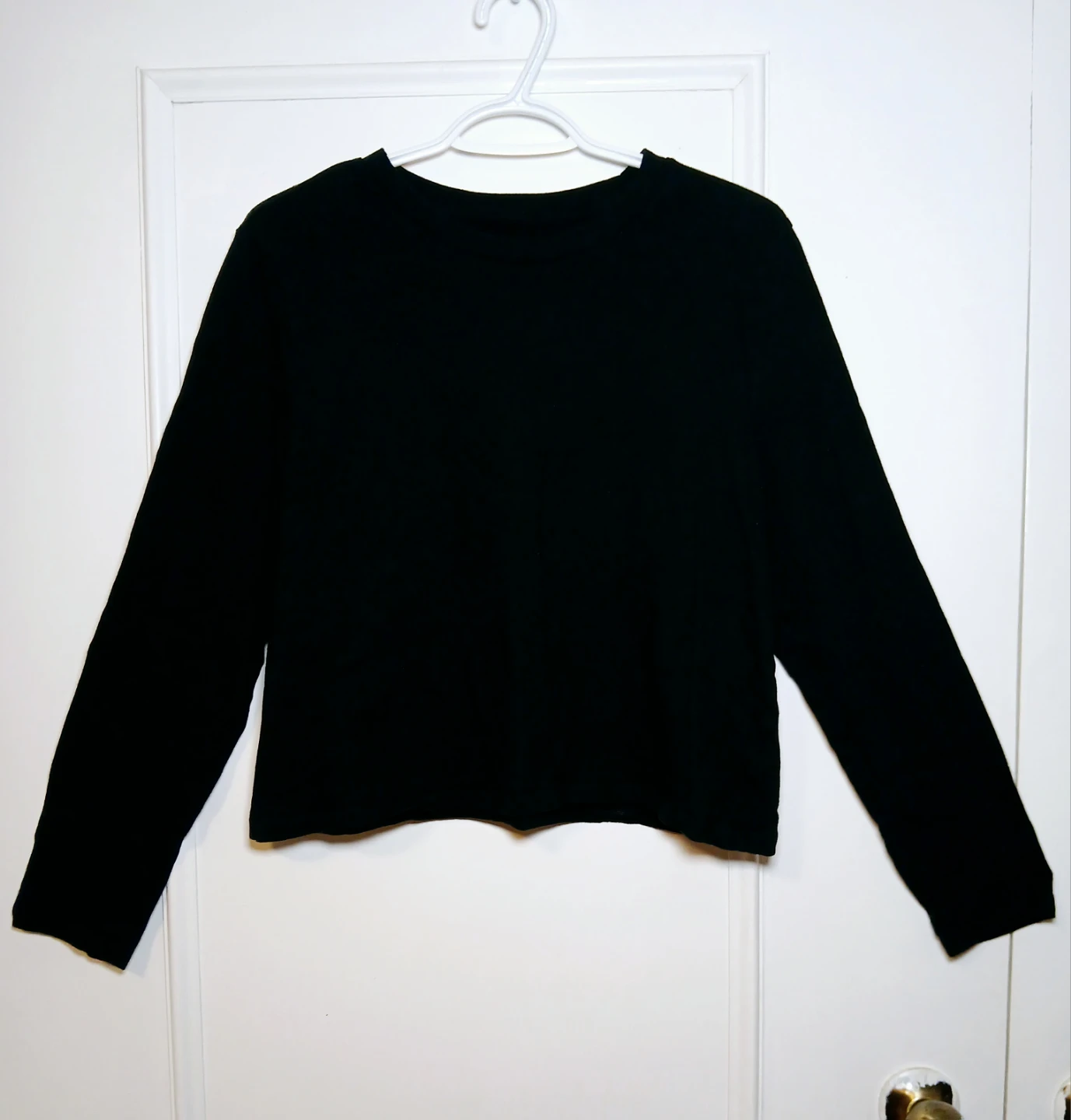 Women XL GAP Black Long Sleeve T-Shirt