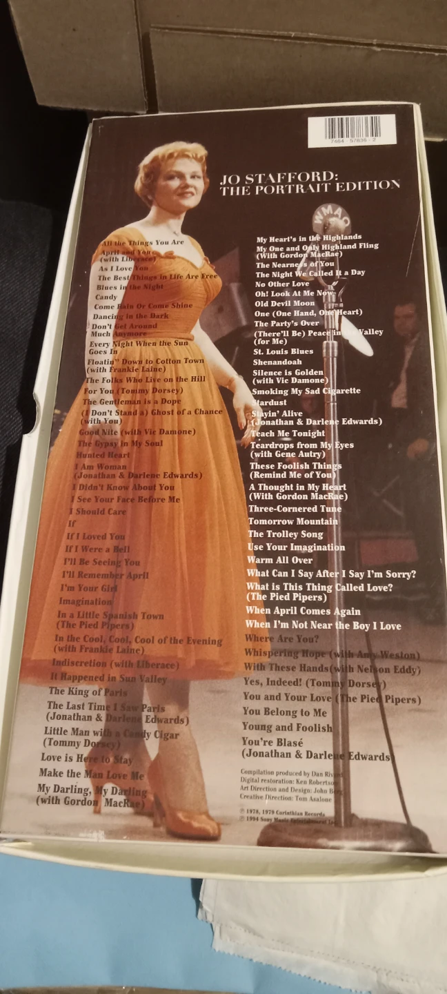 Rare Jo Stafford The Portrait Edition CD Set - photo 2