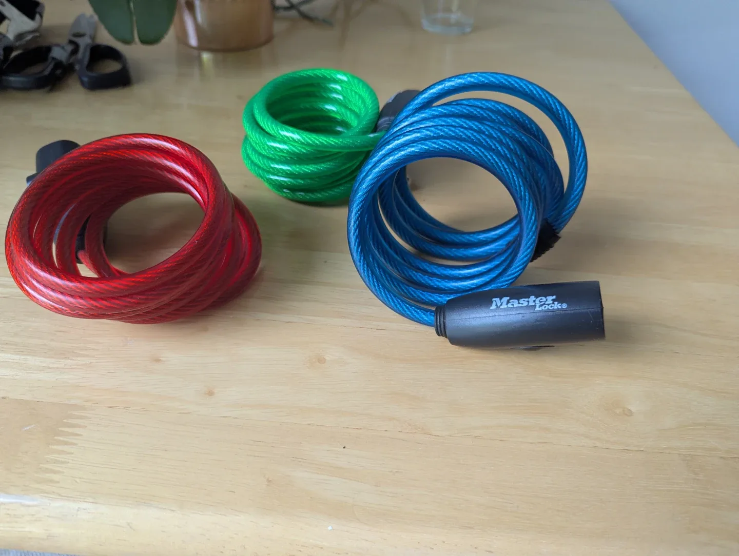 Master Lock Coil Cable Locks (3-Pack)