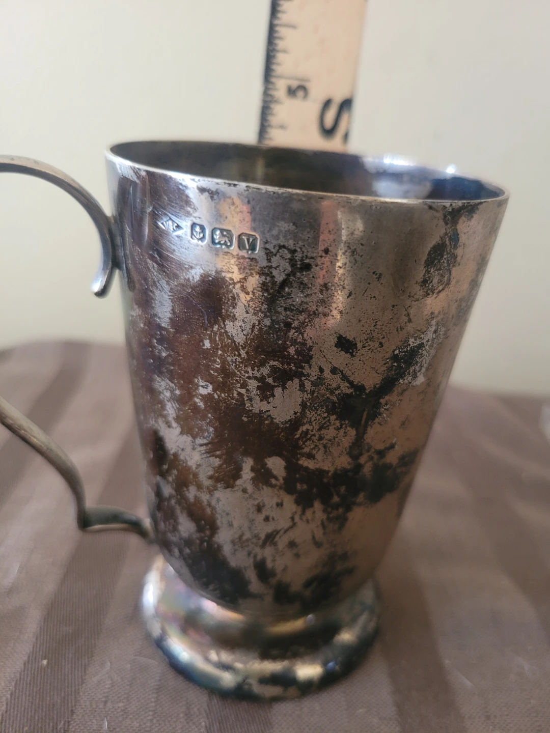 1953 Sterling Silver Mug Caroiff Musician Union - photo 2