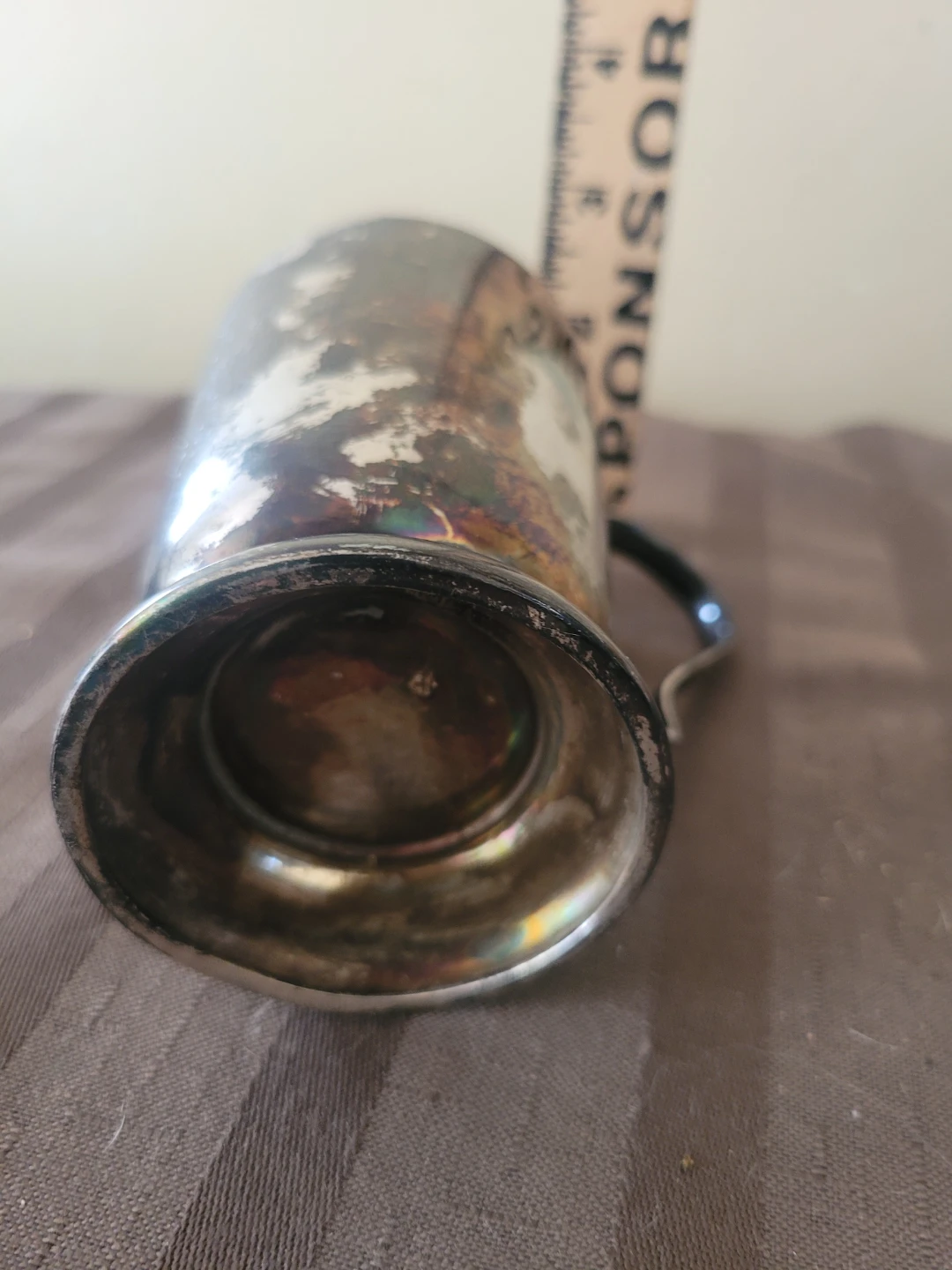 1953 Sterling Silver Mug Caroiff Musician Union - photo 5